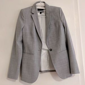 Gray blazer